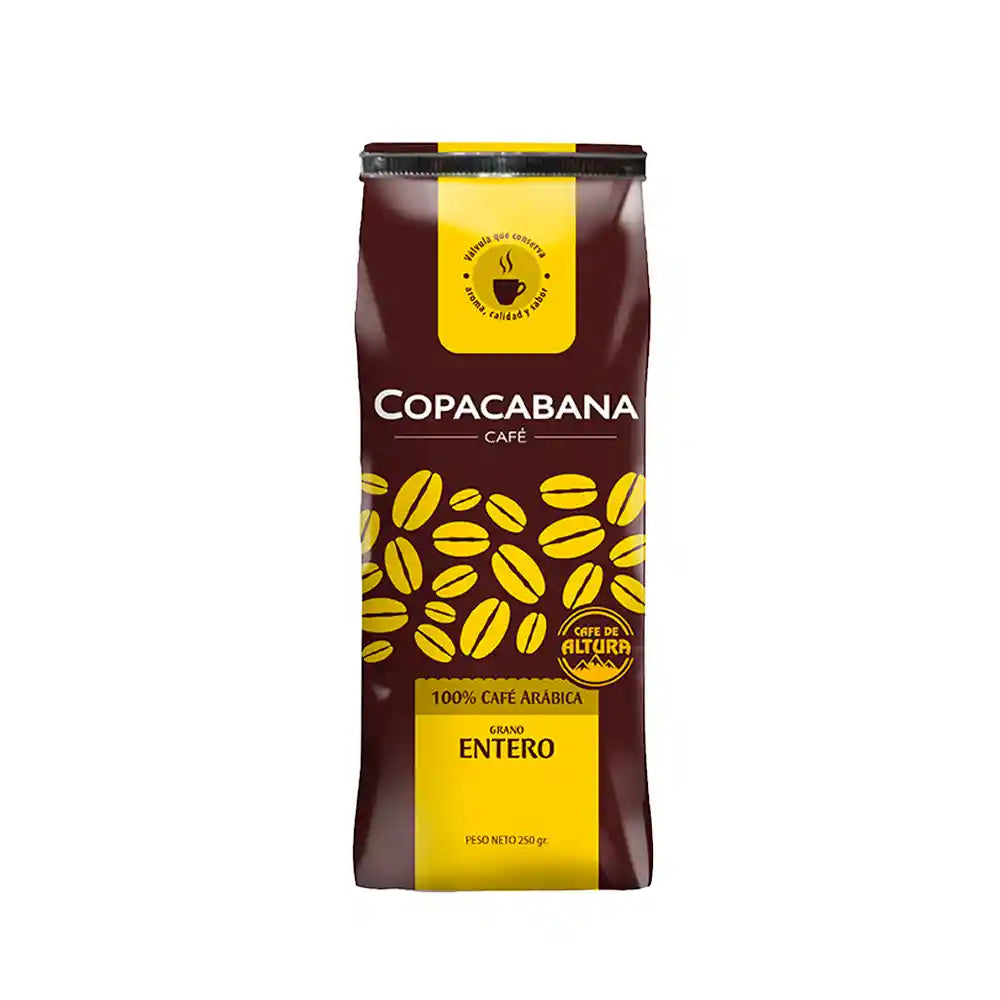 Cafe Grano Entero Copacabana 250gr