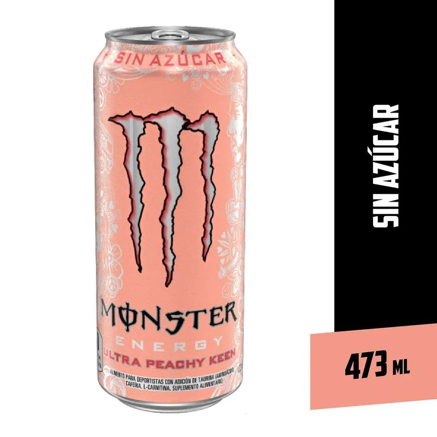 Bebida Energética Monster Energy Peachy Keen 473 ml