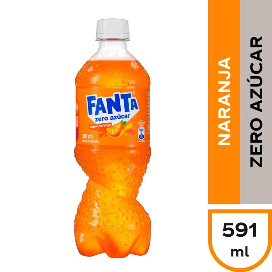 Fanta Sin Azúcar 591 ml