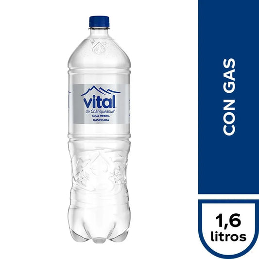 Agua Mineral Vital Gasificada 1.6 L