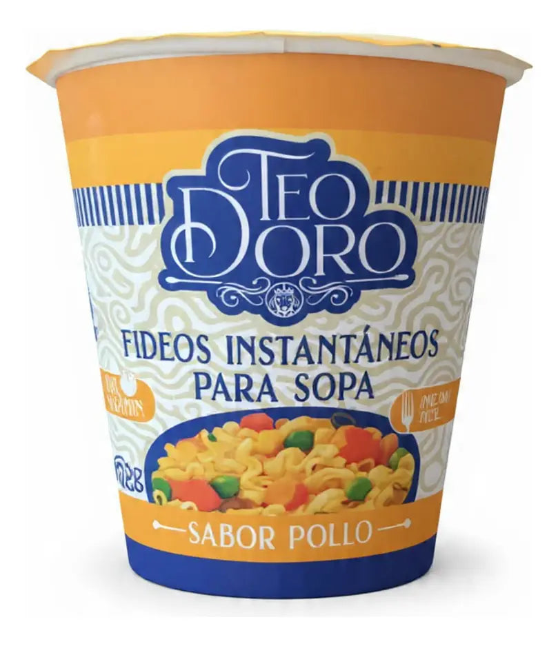 Sopa Instantánea Teodoro Sabor Pollo 65g