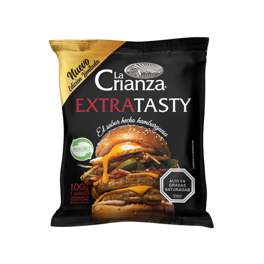 Hamburguesa Extra Tasty La Crianza 100g