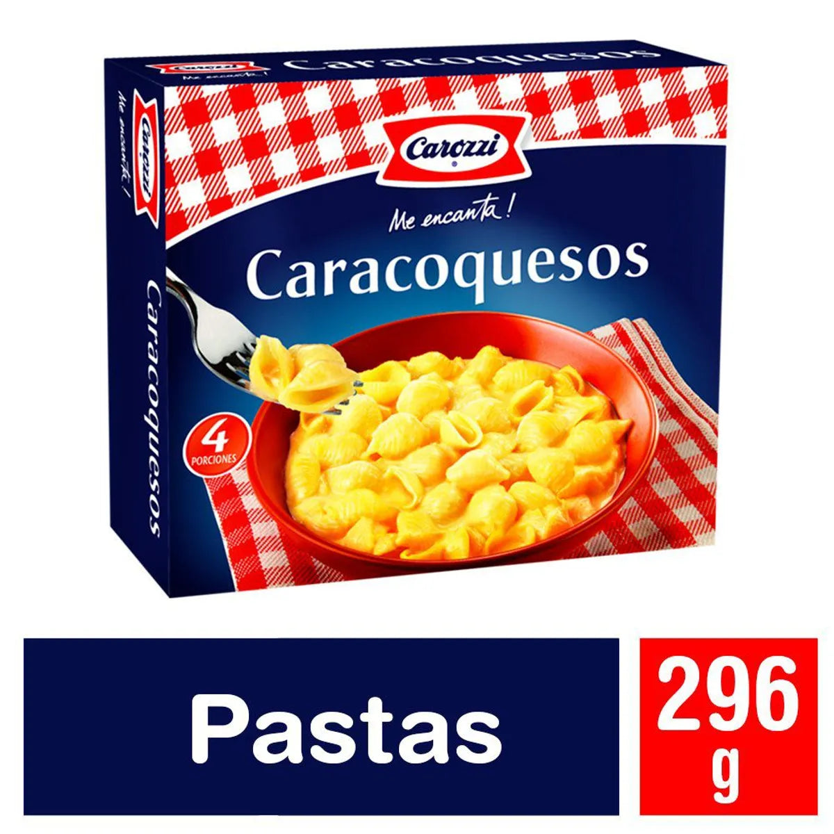 Fideo Caracoqueso Carozzi 296g