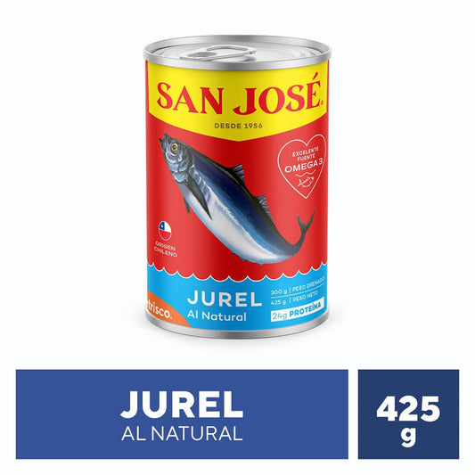 Jurel San José al natural lata 425 Gr.