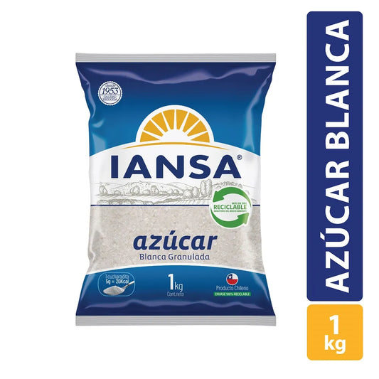 Azúcar blanca Iansa 1 Kg
