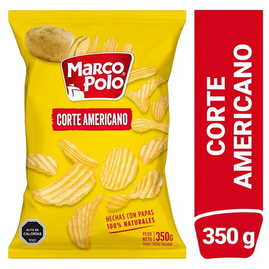 Papas fritas Marco Polo corte americano 350 g