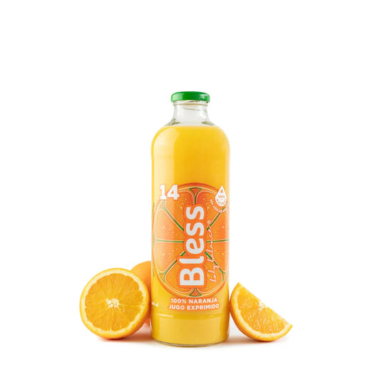 Jugo BLESS 14 Naranja 100% – Litro