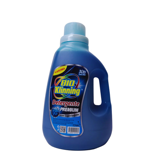 Detergente Líquido Bio Klinning (Azul) 3 Lts.