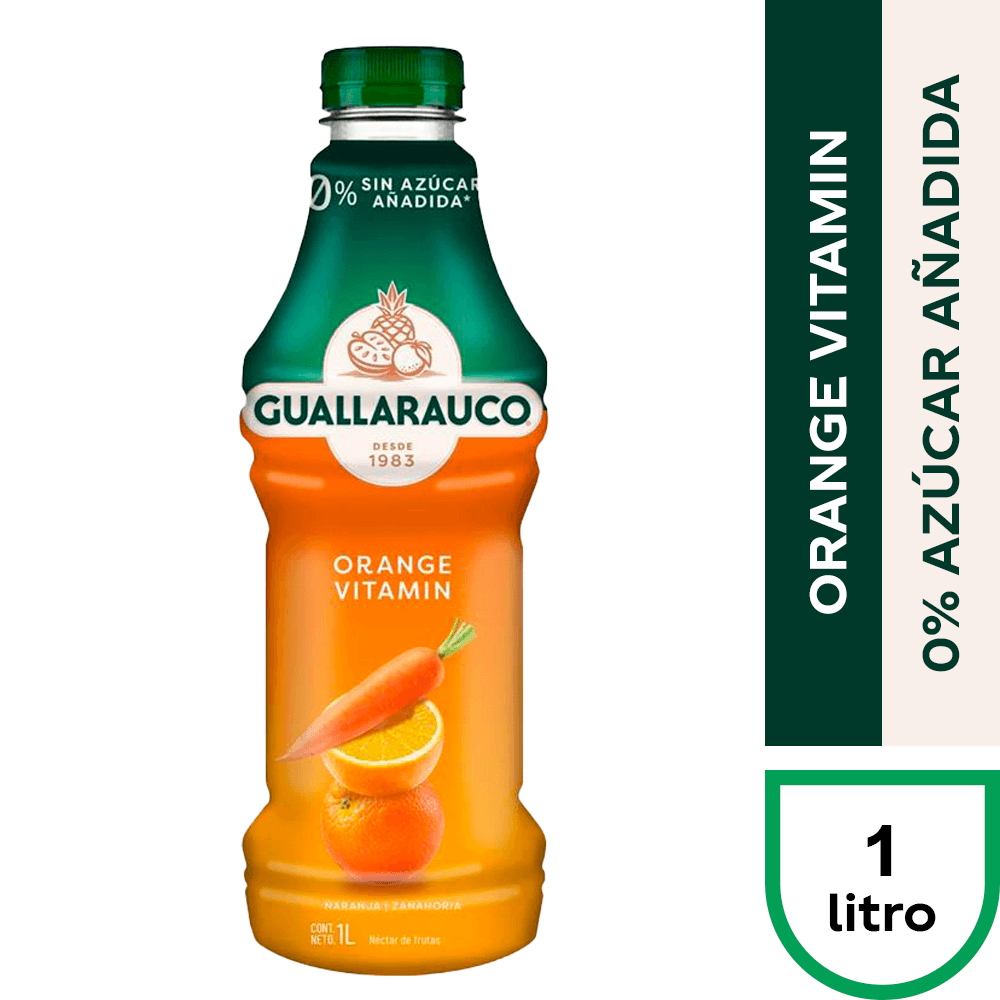 Néctar Guallarauco Orange Vitamin 1 Lt.