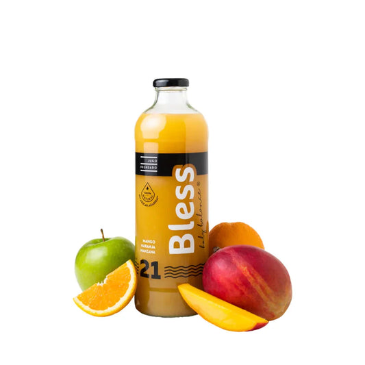 Jugo BLESS 21 Mango, naranja y manzana - 1 Lt.