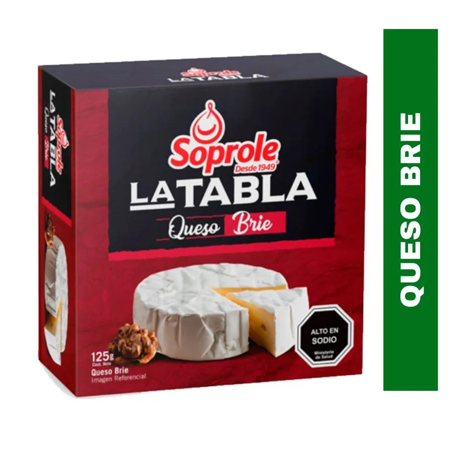 Queso Brie Soprole Envasado Trozo 125 g