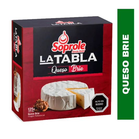 Queso Brie Soprole Envasado Trozo 125 g