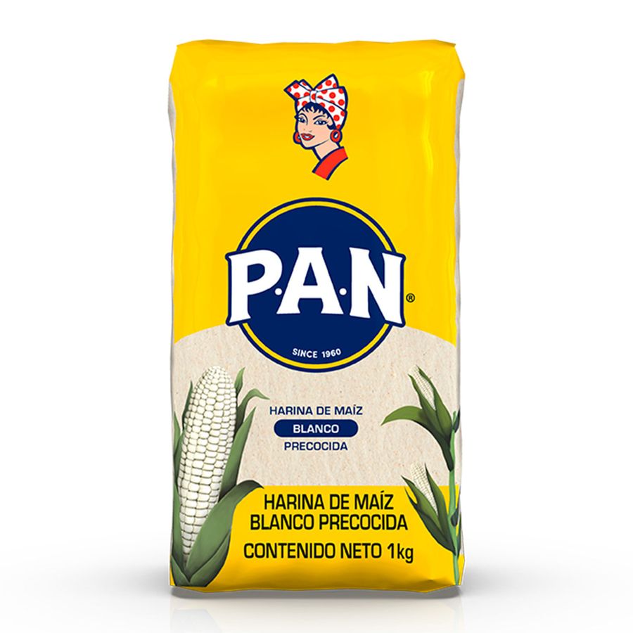 Harina de Maíz PAN Blanca Pan 1 kg