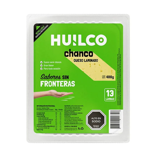 Queso Chanco Huilco Laminado 400 g