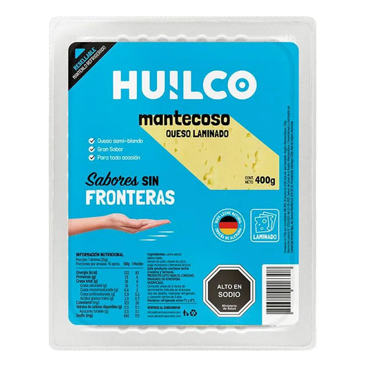 Queso Mantecoso Huilco Laminado 400 g