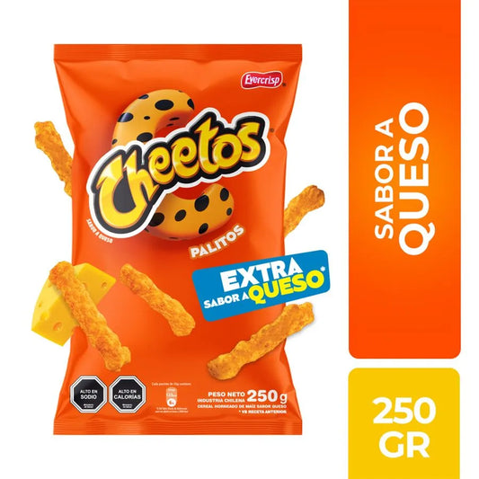 Cheetos Palitos 250 g Tamaño L