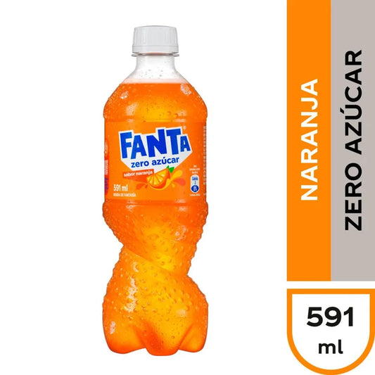 Fanta Sin Azúcar 591 ml