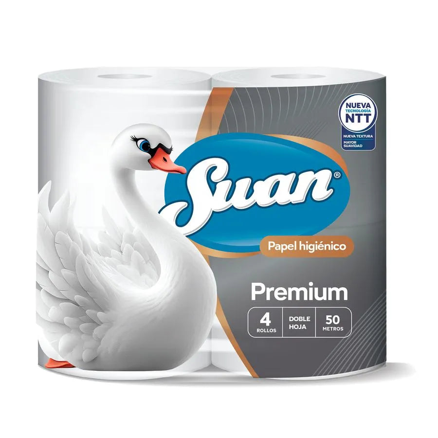 Papel Higiénico Swan Mi Hogar 50 mts. 4 un.