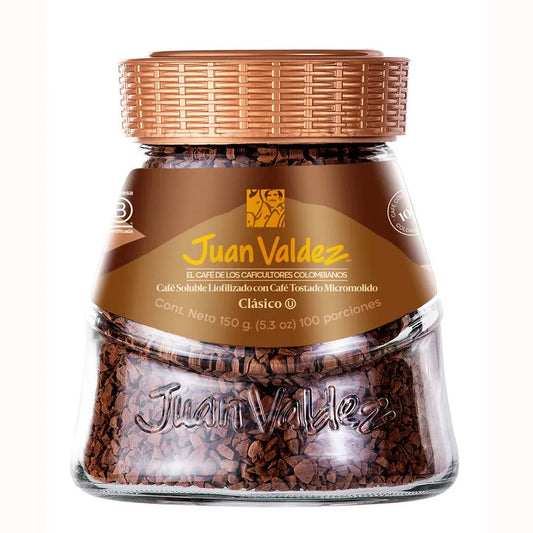 Café Instantáneo Juan Valdez Liofilizado 150 g