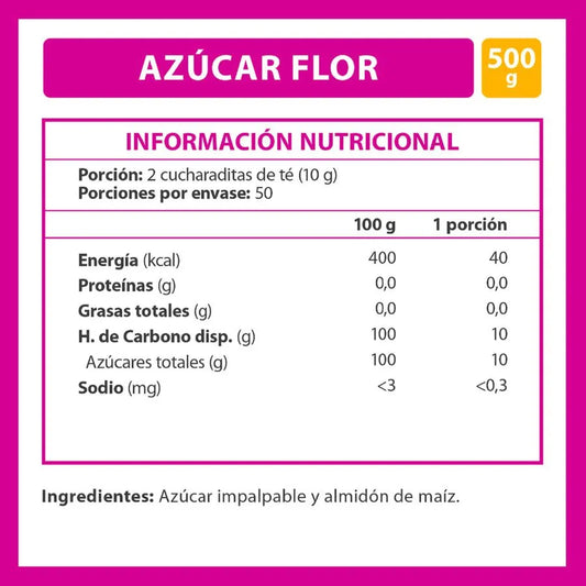 Azúcar Flor Iansa 500 g