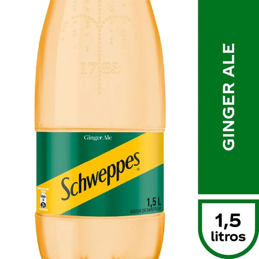 Bebida Ginger Ale Schweppes 1.5 L