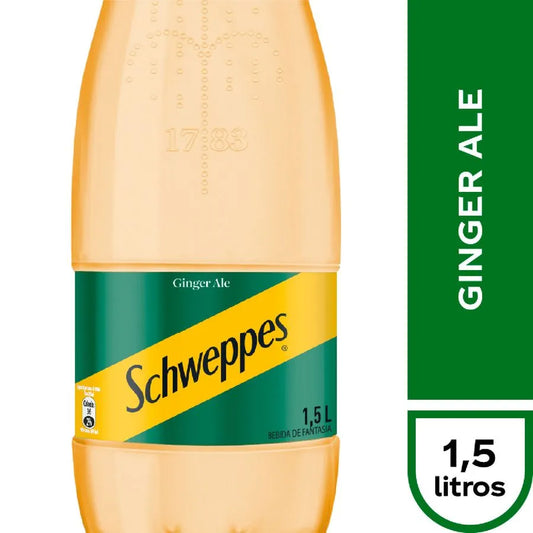 Bebida Ginger Ale Schweppes 1.5 L