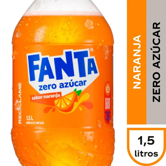 Bebida Fanta Sin Azúcar 1.5 L
