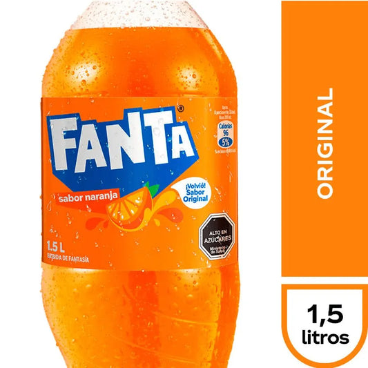 Bebida Fanta Naranja 1.5 L