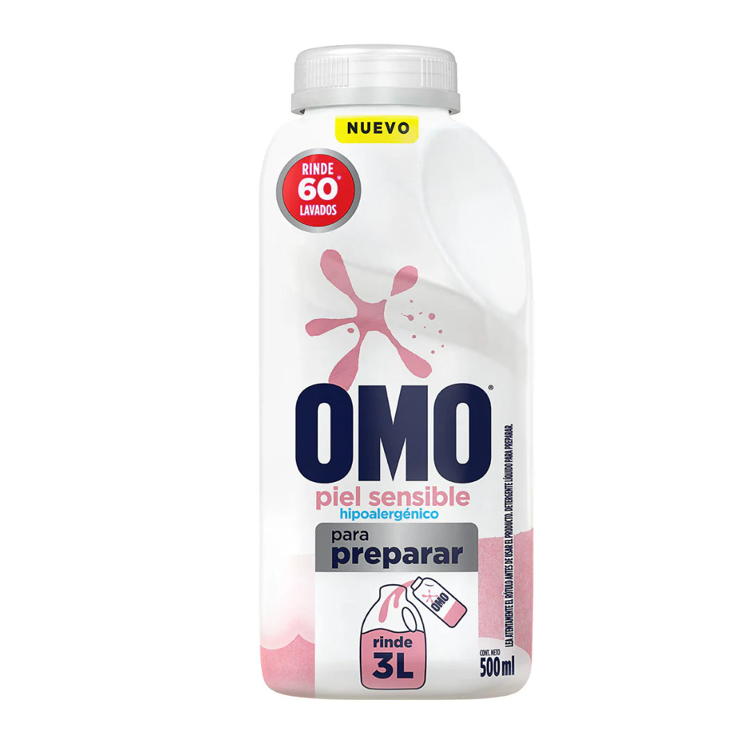 Omo Concentrado Para Diluir Piel Sensible 500ml
