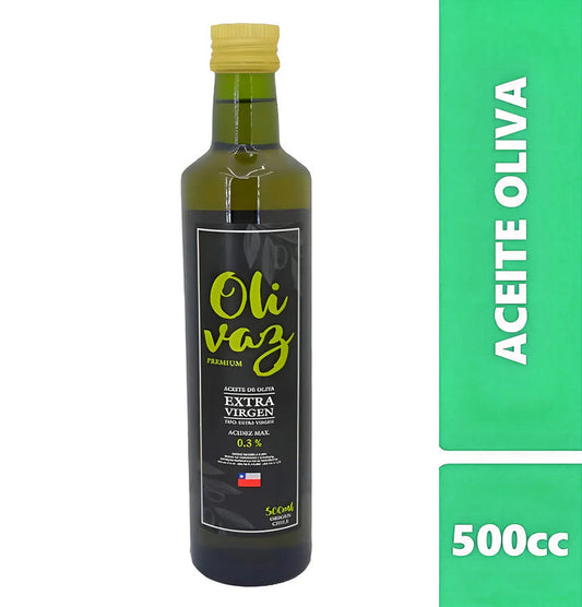 Aceite De Oliva Extra Virgen 500ml Olivaz