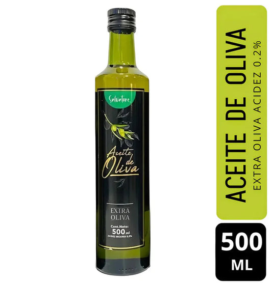 Aceite Salvatore Oliva Extra 500 Ml.