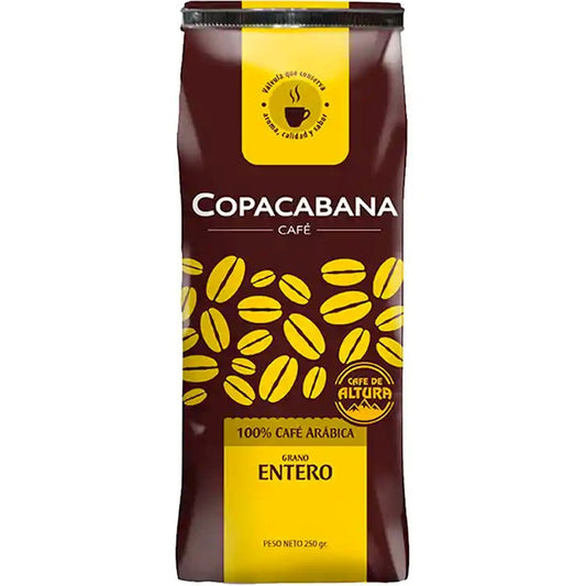 Cafe Grano Entero Copacabana 250gr
