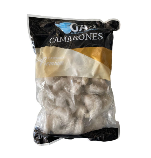 Camarones Crudos Pelados Desvenados 36/40 GAG 1 kg