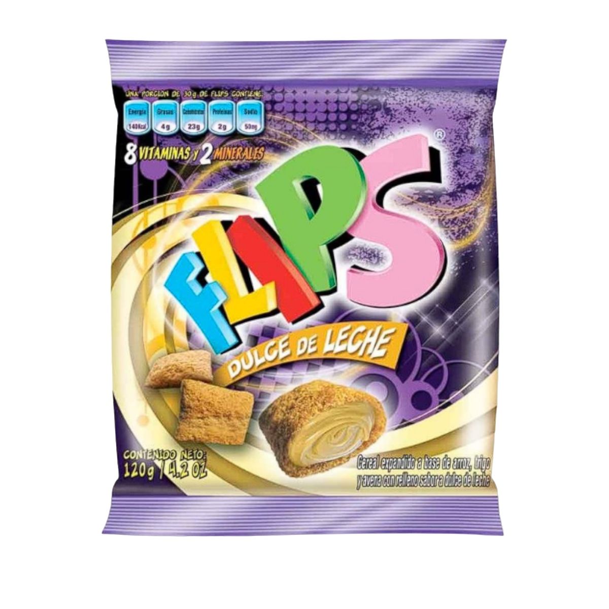 FLIPS Dulce de Leche 120 gr.