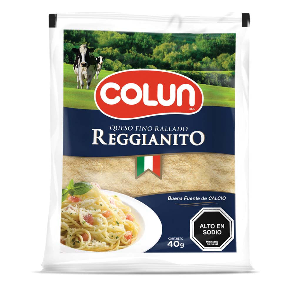 Queso rallado Colun reggianito 40 g