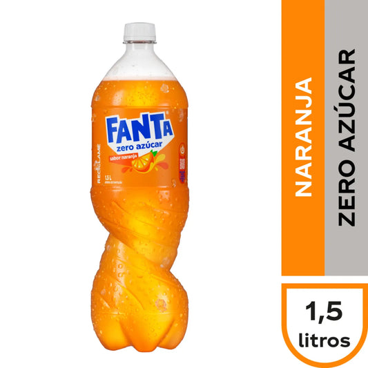 Bebida Fanta Sin Azúcar 1.5 L