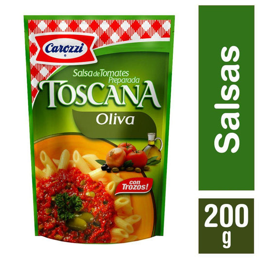 Salsa de Toamte Toscana Oliva 200 Gr.